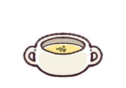 설렁탕のイラスト