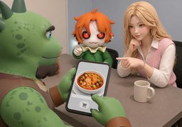 짬뽕のイラスト