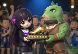 goleadorのイラスト