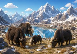Illustration for yack (yak)