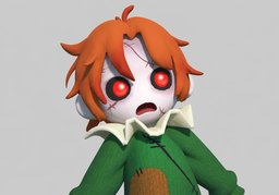 受惊のイラスト