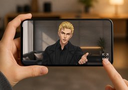 전체화면のイラスト