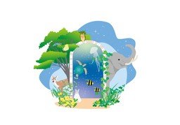 生物のイラスト