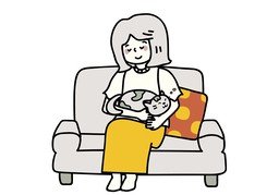 猫のイラスト
