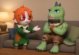 persuadirのイラスト
