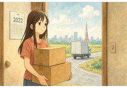 搬家のイラスト
