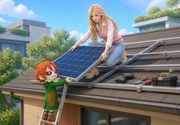 fotovoltaicoのイラスト