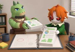 보완하다のイラスト