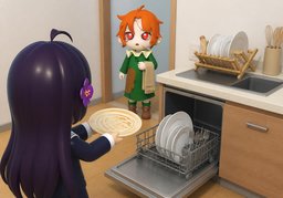 lavavajillasのイラスト