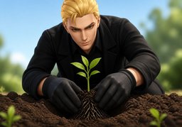 种植のイラスト