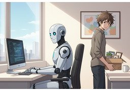 取而代之のイラスト