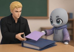 补交のイラスト