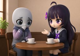 decirのイラスト
