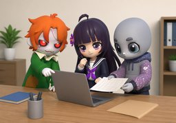 coopérationのイラスト