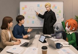 논의のイラスト