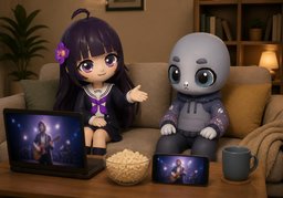 중계방송のイラスト