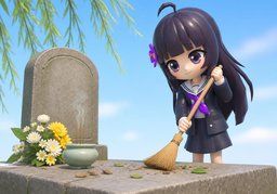 清明のイラスト