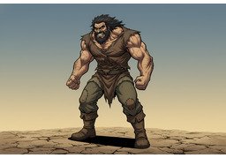 野蛮のイラスト