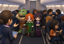 overbookingのイラスト
