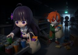 saqueoのイラスト