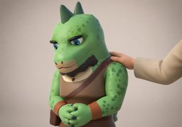 겸손のイラスト