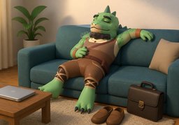 reposarのイラスト