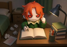 争气のイラスト
