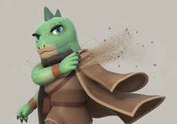 甩のイラスト