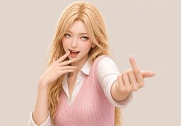 조롱하다のイラスト