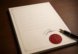 裁决のイラスト