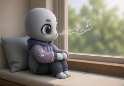 콧노래のイラスト