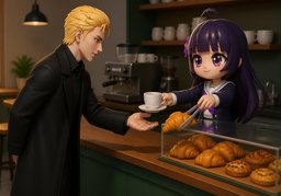 cruasánのイラスト
