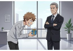迎合のイラスト