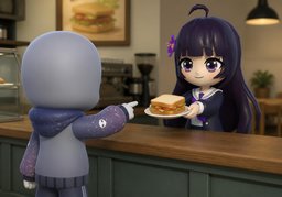 sandwichのイラスト