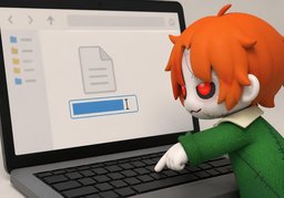 umbenennenのイラスト