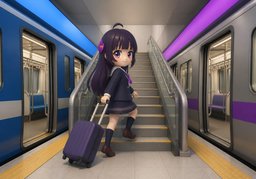 换乘のイラスト