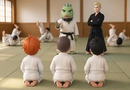 Judoのイラスト