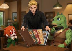 메뉴のイラスト