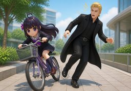 ausweichenのイラスト
