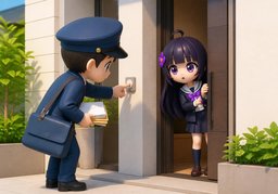 facteurのイラスト