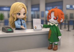 passeportのイラスト