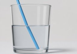 折射のイラスト