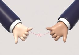 缘分のイラスト