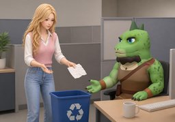 reciclarのイラスト