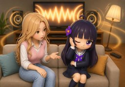 interferirのイラスト