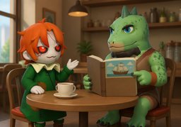 wovonのイラスト