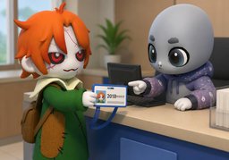 학번のイラスト