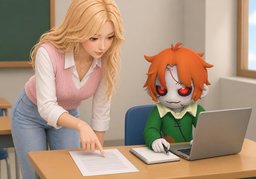 transcribirのイラスト