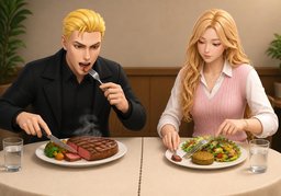dagegenのイラスト