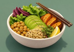 素食のイラスト